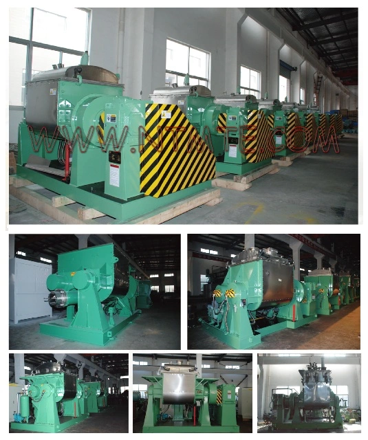 Kneader with Ball Valve, Tilting, Screw Extruding Discharge for CMC, Cellulose, Ink, Plasticine, Carbon, Rubber Mixer Machine