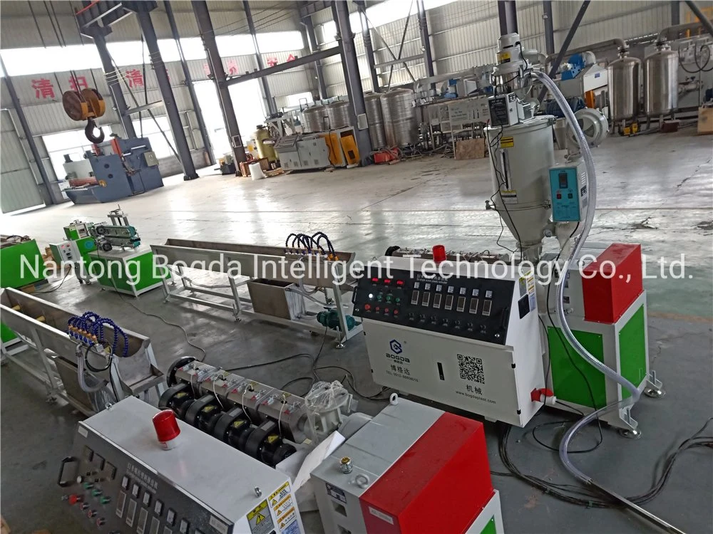 Bogda Simulated Artificial Rubber Bands Extruder Machine Making Machinery Round TPE TPR TPU Elastic Band Manufacturing Machine for Money